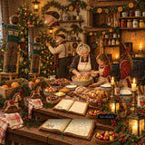 Christmas Gathering Jigsaw Puzzle 1000 Pieces