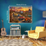 Route 66 Cruisin Jigsaw Puzzle 1000 Pieces