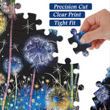 Stars on the Fluffy Bloom Jigsaw Puzzle 1000 Pieces