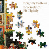Christmas Window Jigsaw Puzzle 1000 Pieces