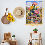Blooming Cactus Jigsaw Puzzle 1000 Pieces