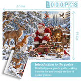 Santa’s Forest Friends Jigsaw Puzzle 1000 Pieces