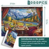 The Camping Window Jigsaw Puzzle 1000 Pieces