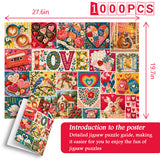 Love Collage Jigsaw Puzzle 1000 Pieces
