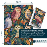 Midnight Owls Jigsaw Puzzle 1000 Pieces