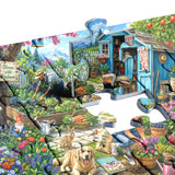 Garden Courtyard Jigsaw Puzzle 1000 Pieces