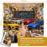 Car Dream Workshop Jigsaw Puzzle 1000 Pieces