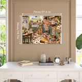 Messy Kitchen Jigsaw Puzzle 1000 Pieces