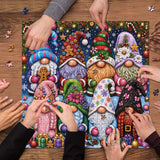 Christmas Gnomes Jigsaw Puzzle 1000 Pieces