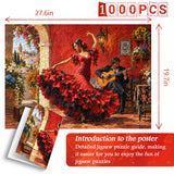 Red Passion Jigsaw Puzzle 1000 Pieces