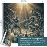 Water Chess Battle Jigsaw Puzzle 1000 Pieces