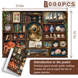 Ocean Curiosities Jigsaw Puzzle 1000 Pieces