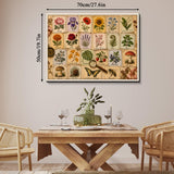 Vintage Botanical Cards Jigsaw Puzzle 1000 Pieces