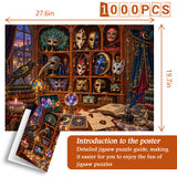 Mystic Masks Jigsaw Puzzle 1000 Pieces