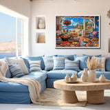 Coastal Patio Feast Jigsaw Puzzle 1000 Pieces