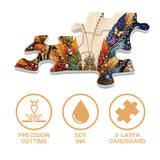 Daynight Butterfly Jigsaw Puzzle 1000 Pieces