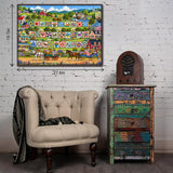 Patchwork Harvest Jigsaw Puzzle 1000 Pieces