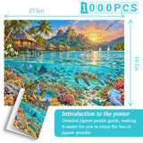 Bora Bora Paradise Jigsaw Puzzle 1000 Pieces