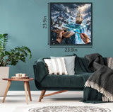 Frozen Canvas Jigsaw Puzzle 1000 Pieces