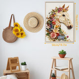 Floral Horse Collage Jigsaw Puzzle 1000 Pieces