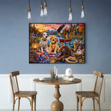 Lakeside Puppy Retreat Jigsaw Puzzle 1000 Pieces