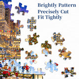 Christmas in the City Jigsaw Puzzle 1000 Pieces
