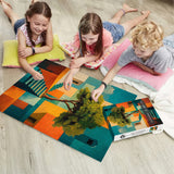 Tree of Geometry Jigsaw Puzzle 1000 Pieces
