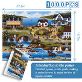 Sunshine Coast Town Jigsaw Puzzle 1000 Pieces