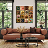 Vintage Hat Collage Jigsaw Puzzle 1000 Pieces