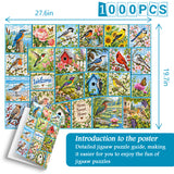 Birdhouse Paradise Jigsaw Puzzle 1000 Pieces