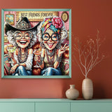 Hippie Besties Jigsaw Puzzle 1000 Pieces