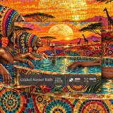 Gilded Sunset Bath Jigsaw Puzzle 1000 Pieces