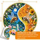 Yin and Yang Bees Jigsaw Puzzle 1000 Pieces