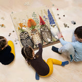 Flower Crown Owls Jigsaw Puzzle 1000 Pieces