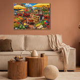 Village Farmers Market Jigsaw Puzzle 1000 Pieces