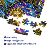 Stained Glass Zodiac Jigsaw Puzzle 1000 Pieces