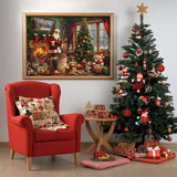 Christmas House Advent Calendar Jigsaw Puzzle  1000 Pieces