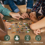 Autumn Gathering Jigsaw Puzzle 1000 Pieces