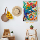 Rainbow Chameleon Jigsaw Puzzle 1000 Pieces