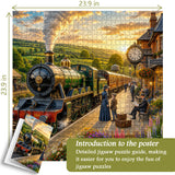 Country Station Jigsaw Puzzle 1000 Pieces