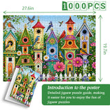 Garden Birdhouse Jigsaw Puzzle 1000 Pieces
