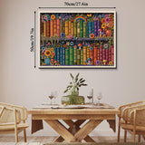 Botanical Bookshelf Jigsaw Puzzle 1000 Pieces