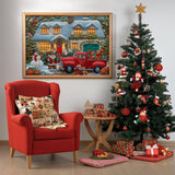 Snowy Cozy Home Jigsaw Puzzle 1000 Pieces