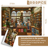 The Cozy Bookshop Jigsaw Puzzle 1000 Pieces