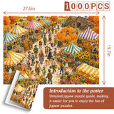 Pumpkin Festival Fun Jigsaw Puzzle 1000 Pieces