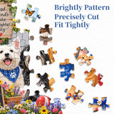 Garden Pet Party Jigsaw Puzzle 1000 Pieces