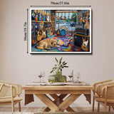 Chill Music Room Jigsaw Puzzle 1000 Pieces