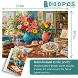 Craft Table Cozy Jigsaw Puzzle 1000 Pieces