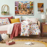 Provence Town Square Jigsaw Puzzle 1000 Pieces