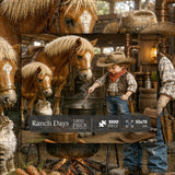 Ranch Days Jigsaw Puzzle 1000 Pieces
